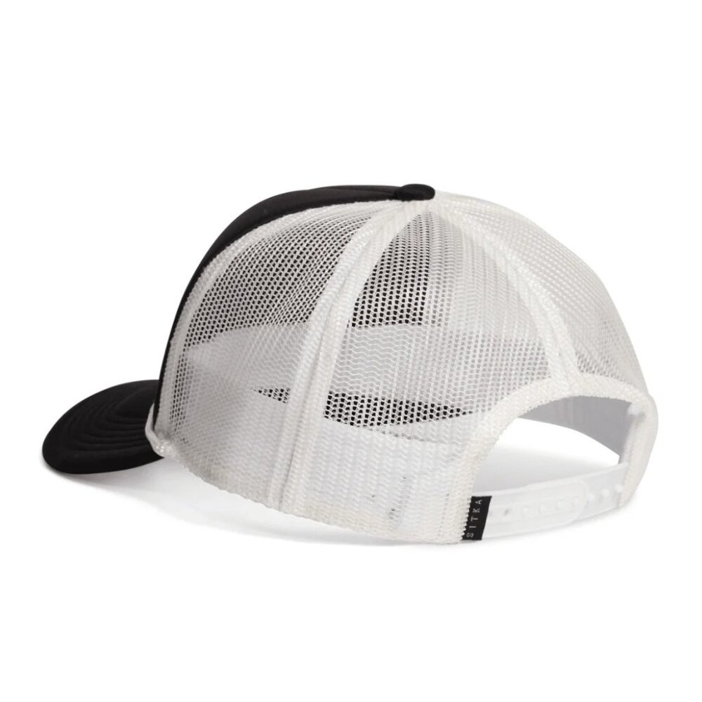 SITKA Hunting Darkest Before Dawn Duck Hi Pro Foam Trucker Hat/Cap Black NEW - Picture 2 of 3